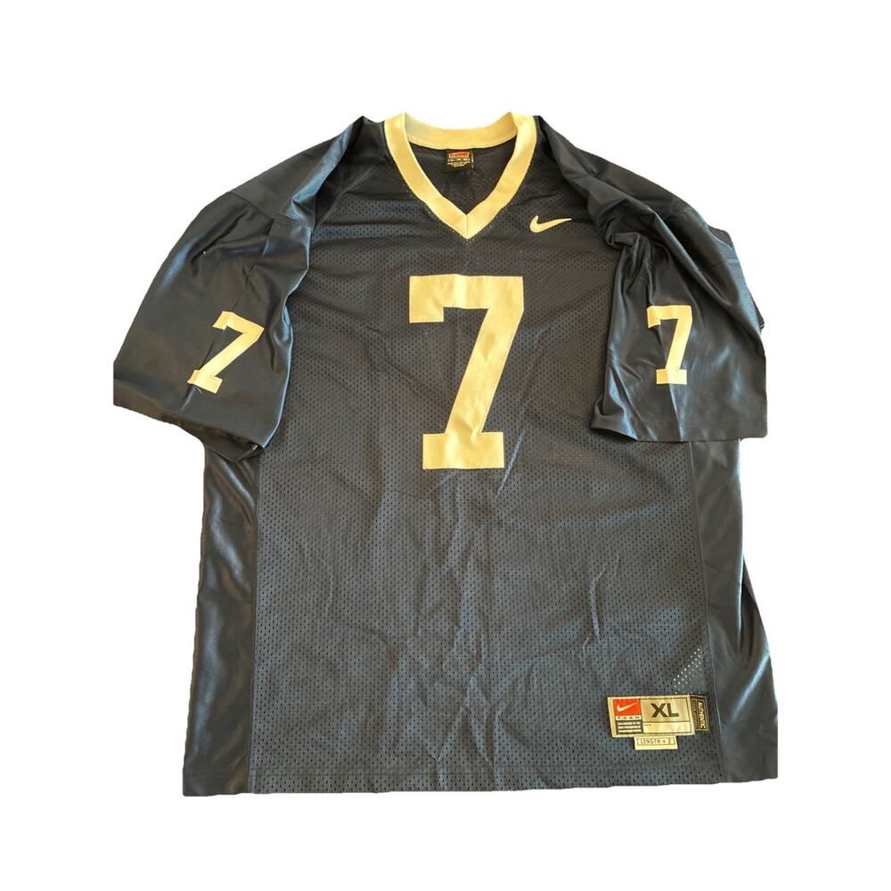 Penn State Football Jersey Mens XL Nike Team Auth #7 Nittany Lions Blue Vintage